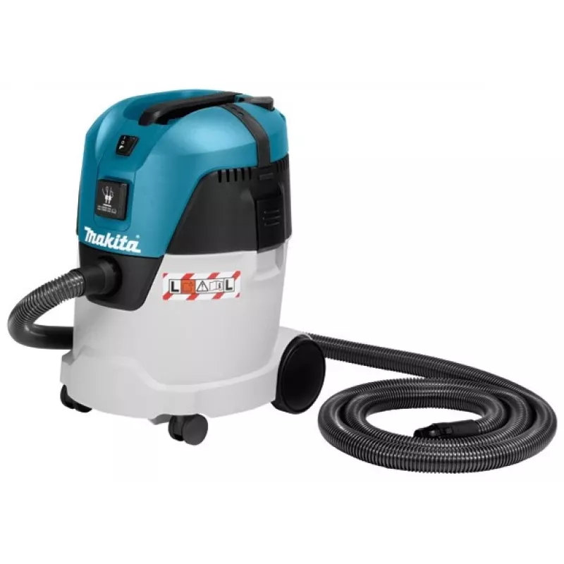 Šlapio ir sauso siurblys Makita VC2512L — 25 L, 1000 W, 230 V, 21 kPa, 60 l/s