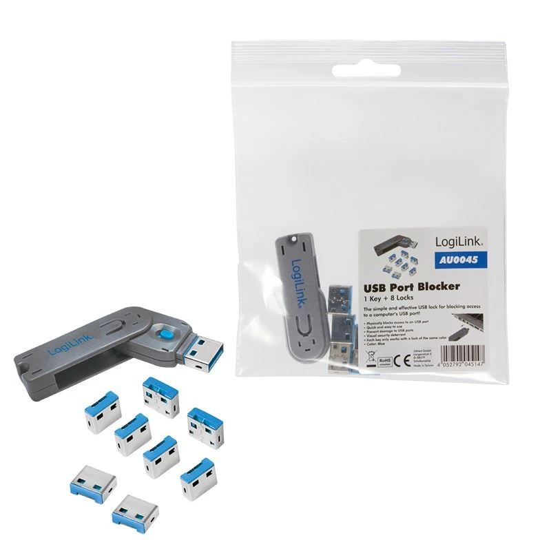 USB prievado užraktas LogiLink AU0045