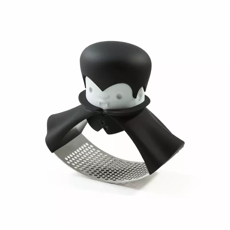 Stalinis česnako presas Ototo Design Rockula plastikas nerūdijantis plienas juodas baltas