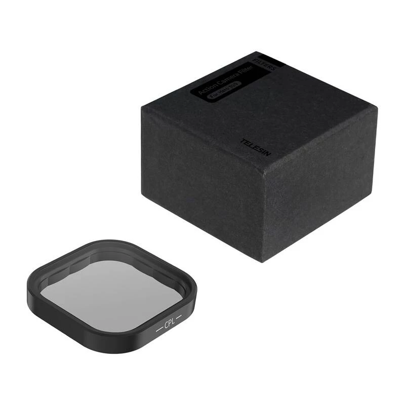 CPL filtras Telesin GoPro Hero 13 Black S5-FLT-08-TGP – apskritas poliarizatorius veiksmo kameros objektyvui