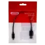 USB-C į USB-A laidas Unitek Y-C490BK 3.1 Gen1 (USB 3.0), 0,25 m, juodas, kištukas-kištukas