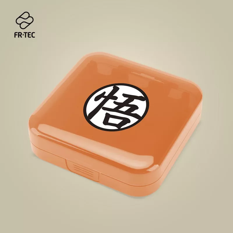 Dėklas žaidimų kasetėms FR-TEC Dragon Ball Super Nintendo Switch Orange