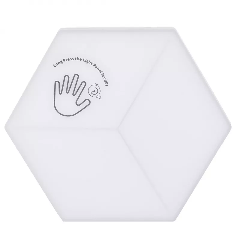 LED išmanusis skydelis Govee B6066 Hexa Pro RGBIC Bluetooth Wi‑Fi 10 vnt.