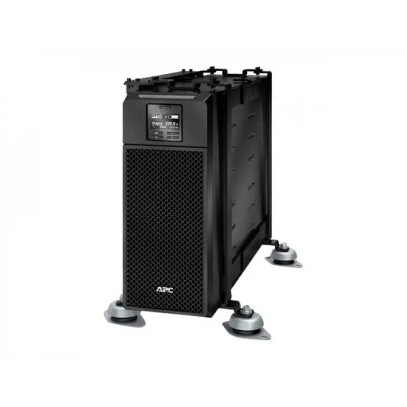 APC Smart-UPS On-Line, 6kVA/6kW, Rackmount 4U, 230V, 6x C13+4x C19 IEC lizdai, tinklo kortelė+SmartSlot, prailgintas veikimo laikas, su bėgeliais, Marine