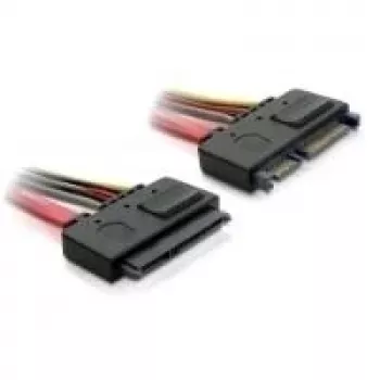 SATA kabelis DeLOCK 84361 0,5m Raudonas