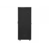 LANBERG 19 37U 800x1000 Laisvai stovintis spintos korpusas su perforuotomis durimis ir LCD ekranu (FlatPack) juoda