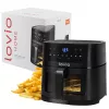 Lovio LVAF002BK PureFry XL Smart 6L Juoda – išmanioji oro gruzdintuvė