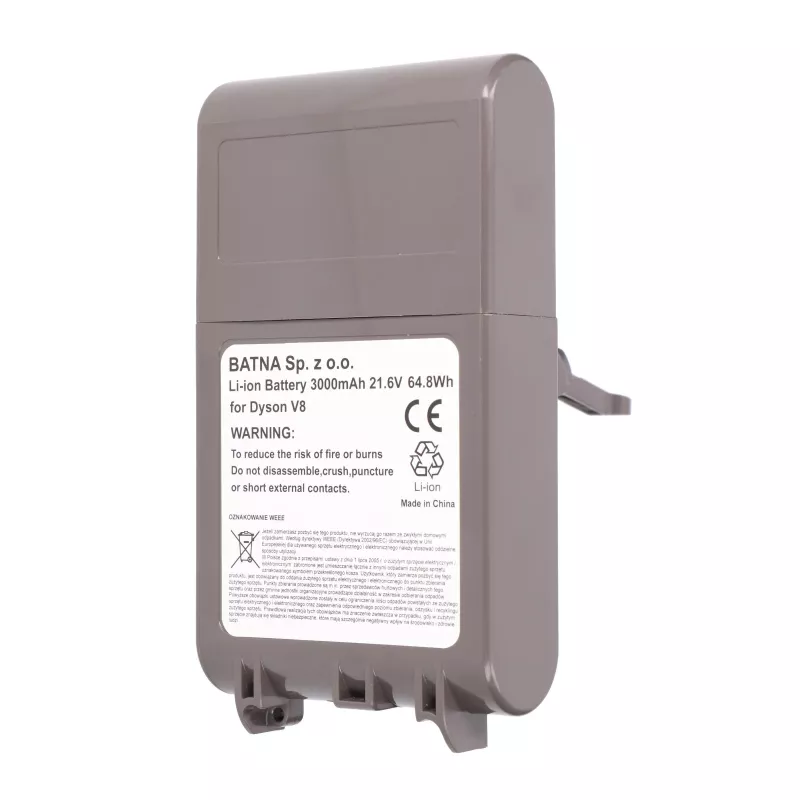Dyson V8 akumuliatorius 21,6V 3000mAh