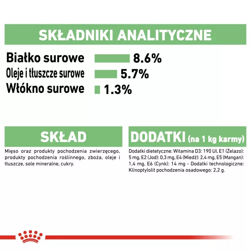 Šlapias šunų maistas Royal Canin Digestive Care Meat & Vegetable maišeliai 12 x 85 g — suaugusiems šunims, virškinimo palaikymui