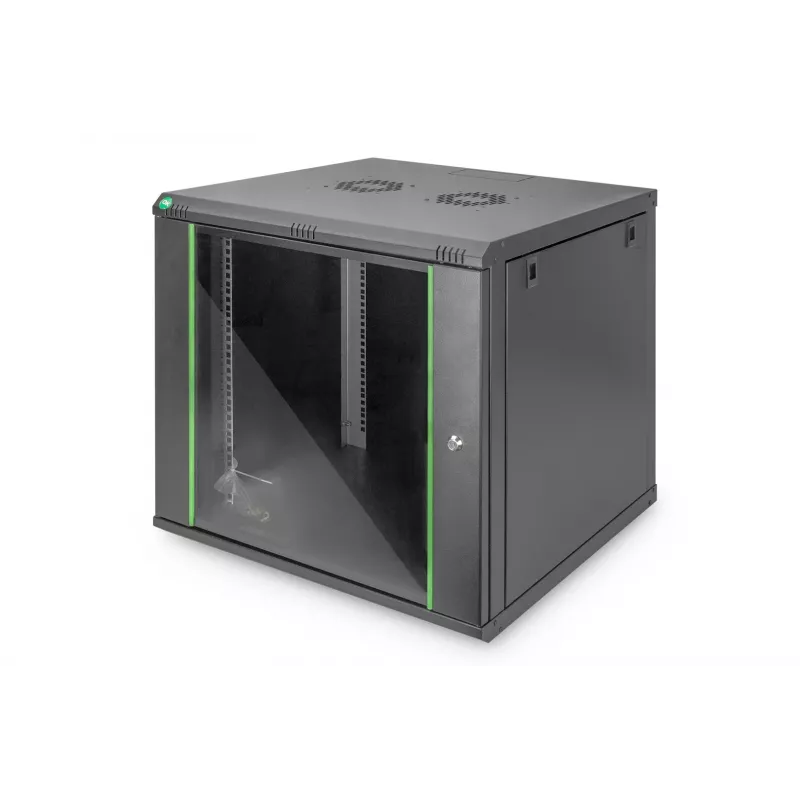 Sieninis stovas Digitus DN-19 09U-6/6-EC-SW