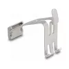 DeLOCK 66477 metalinis „Keystone“ laikiklis DIN bėgeliui, 1 prievadas, su etikete
