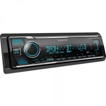 Kenwood KMM-BT508DAB automagnetola, 1 DIN, 200 W, juoda