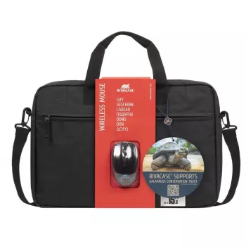 Portfelis Rivacase 8038 su belaide pele 39,6 cm (15,6 colio) juodas