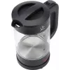 Jata HA702 virdulys, 1,2 l, 1500 W, borosilikatinis stiklas, belaidis, juodos spalvos