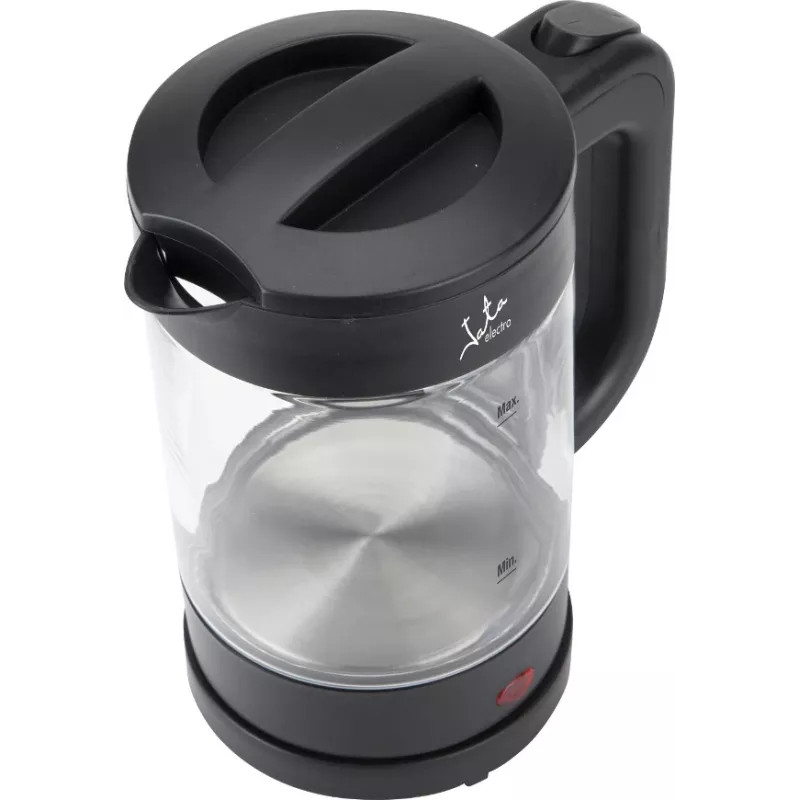 Jata HA702 virdulys, 1,2 l, 1500 W, borosilikatinis stiklas, belaidis, juodos spalvos