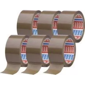 tesa pack 64014-501-00 Lipni juosta ruda (Ilgis x Plotis) 66 m x 50 mm 6 vnt.