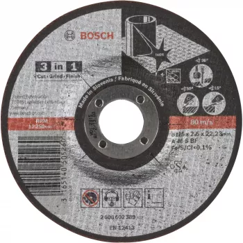 Bosch 2 608 602 389 pjovimo diskas šlifuokliui