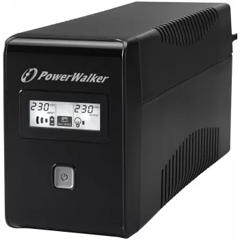 PowerWalker VI 850 LCD nepertraukiamo maitinimo šaltinis (UPS) Line-Interactive 0.85 kVA 480 W