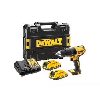 Akumuliatorinis suktuvas DeWALT DCD778D2T-QW, 18V Li-Ion, 1750 RPM, 26 N·m, bešepetėlis variklis