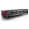 Garso sąsaja Tascam US-4X4HR – 4x XLR kombinuoti, 4 analoginiai išėjimai, 56 dB mikrofono stiprintuvas, 192 kHz, USB 2.0, stalinis, juoda
