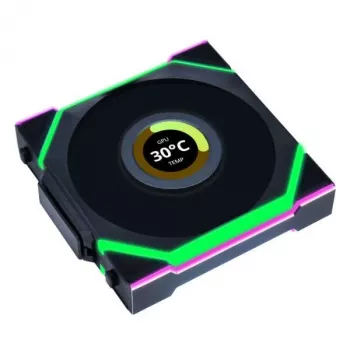 LIAN LI UNI FAN SL Wireless 120 ARGB 3 vnt rinkinys Juodas