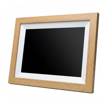 Kodak skaitmeninis nuotraukų rėmelis RCF-1012W 10 colių WiFi šviesiai ruda balta (RCF-1012W BW)