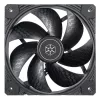 Aušinimo ventiliatorius SILVERSTONE SST-SF140B 140 mm juodas ašinis PC korpuso ventiliatorius