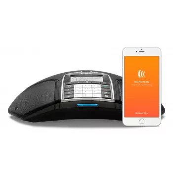 Konftel 300IPx - VoIP konferencinis telefonas - SIP v2 - Liquorice Black - skirtas Konftel C50300IPx Hybrid