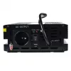 Inverteris Green Cell INV07, 12 V DC į 230 V AC, 300 W, gryna sinusinė banga, C tipo kištukas, juodas