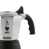 Bialetti Brikka Moka puodas 0.1 L Juodas, Nerūdijantis plienas