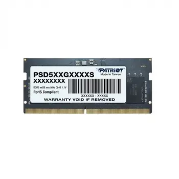 PATRIOT DDR5 8 GB 5600 MT/s 288-pin UDIMM 1,1 V On-Die ECC