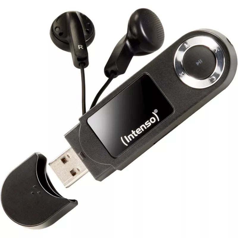Intenso Music Walker – Skaitmeninis grotuvas – 16 GB – Juodas