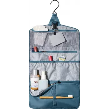 Muilinė DEUTER Wash Bag II – kompaktiška kelioninė kosmetinė, spalva Atlantic