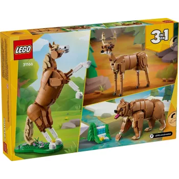 LEGO Creator 3-in-1 Magnificent Steed 31166 konstruktorius – 685 detalių, 9+ metų