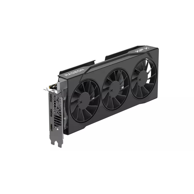 Vaizdo plokštė XFX Radeon RX 9060 XT 16GB GDDR6, 128 bit, PCIe 5.0, 3 ventiliatoriai, 3 išvestys, 290×124×49 mm