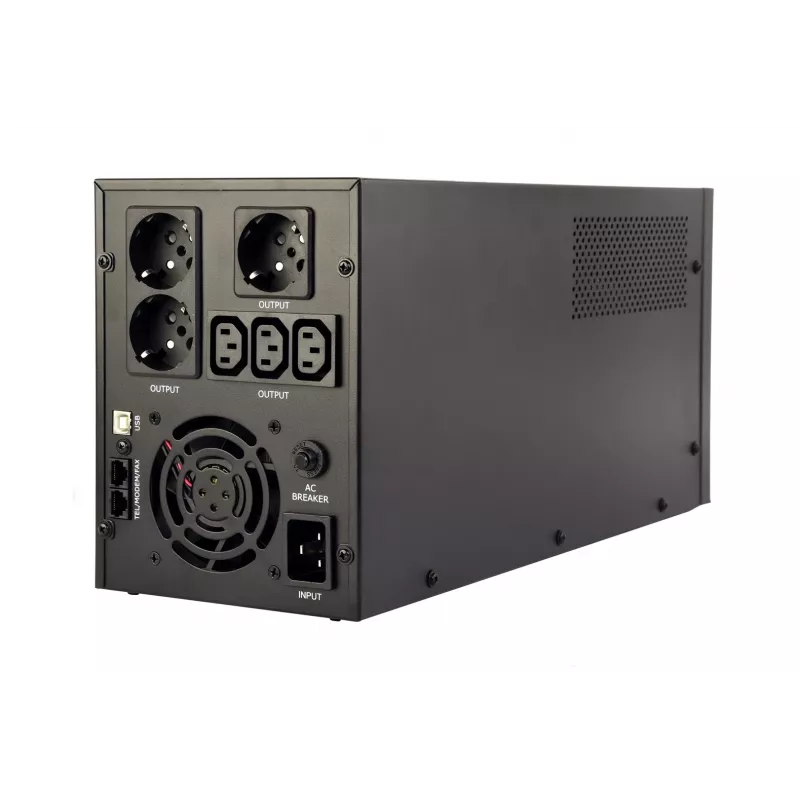 Gembird EnerGenie EG-UPS-036 nepertraukiamo maitinimo šaltinis (UPS) Line-Interactive 3 kVA 1800 W 6 AC lizdai