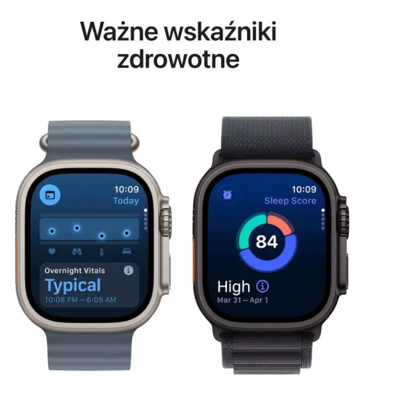 Išmanusis laikrodis Apple Watch Ultra 3 GPS + Cellular 49mm Titaninis korpusas juodos spalvos su juodu titaniniu Milanese apyranke, vidutinio dydžio