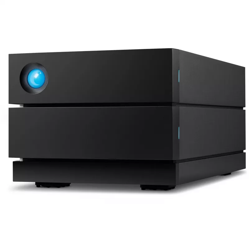 LACIE 2big RAID 16TB USB-C 3.5 colio karštai keičiami IronWolf Pro diskai 7200 aps./min., 5 metų duomenų atkūrimo paslauga