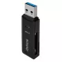 SAVIO AK-64 USB 3.2 Gen 1 kortelių skaitytuvas, Type-A, MicroSD lizdas, 5000 Mbit/s, juodas