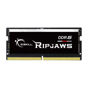 SO-DIMM 64 GB DDR5-5600 (2x 32 GB) Dual-Kit, Arbeitsspeicher schwarz, F5-5600S4645A32GX2-RS, Ripjaws, INTEL XMP
