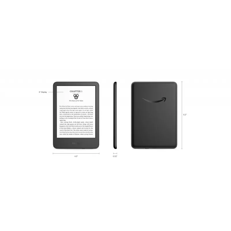 Amazon B0CP31T5M6 el. knygų skaitytuvas 16 GB Wi-Fi juodas