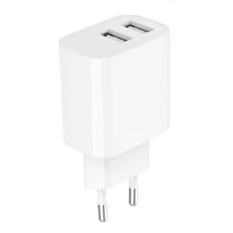 Gembird TA-UC-2A12-01 USB įkroviklis 2×USB 2.4A 24W baltas