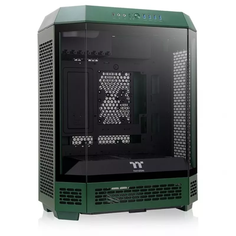 Thermaltake The Tower 600 Midi bokštas, tamsiai žalias, 3x grūdintas stiklas