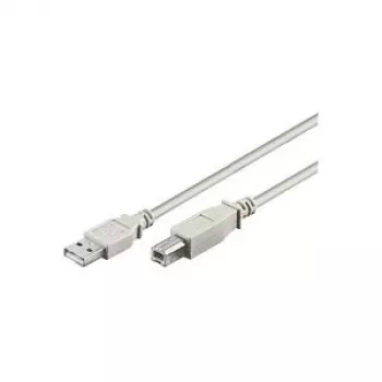 Diverse Cable USB 2.0 (dvigubai ekranuotas, pilkas) (50953)