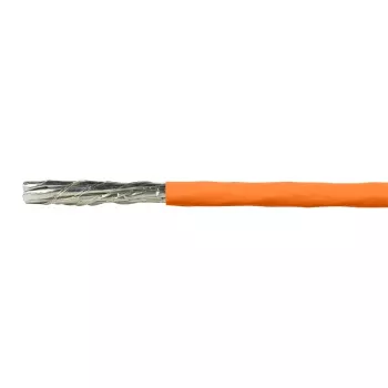 Tinklo kabelis LogiLink CPV0060 RJ45 Cat7 100 m Oranžinis