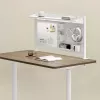 Stalo pertvara ergo office ER-301 W — 1116 mm pločio plieninis ekranas su magnetine lenta, balta, maks. apkrova 10 kg