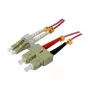 LWL-2-Fiber-Patchk. 1.0mtr.LC-SC - 50/125um - OM4 - AD=2mm - Synergy 21