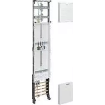 Komplektinis skydas HAGER ZH53X1 1 laukas H1400 1ZP/TRE