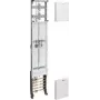 Komplektinis skydas HAGER ZH53X1 1 laukas H1400 1ZP/TRE