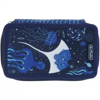 Herlitz TriCase Deep Ocean 31 vnt. mėlynas poliesteris 190x70x115 mm